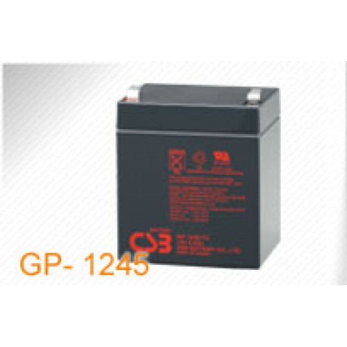 Аккумулятор 12V  4.5Ah CSB GP1245