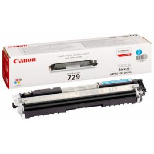 Картридж Canon i-SENSYS LBP7010C/7018C (Cartridge 729) 1000 стр. Cyan (4369B002)
