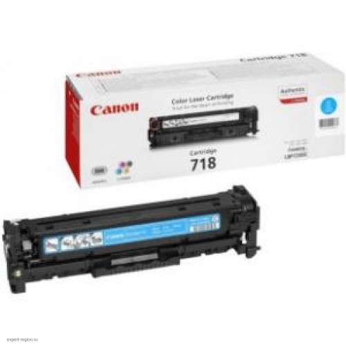 Картридж Canon i-SENSYS MF8330/8350/LBP7200 (Cartridge 718) 2900 стр. Cyan (2661B002)
