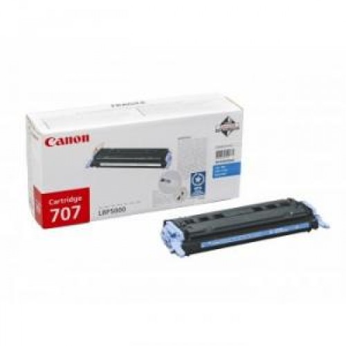 Картридж Canon i-SENSYS LBP5000 (Cartridge 707) 2000 стр. Cyan (9423A004)