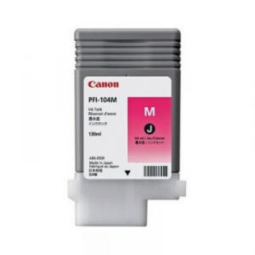 Картридж-чернильница PFI-104M Canon Pixma iPF650/655/750/755/760/765 Magenta 130 мл