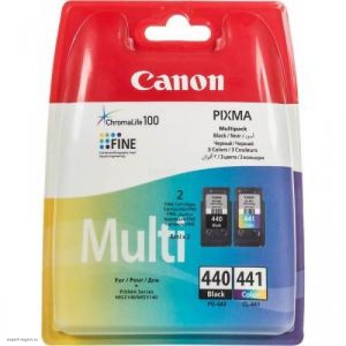 Картридж-чернильница PG-440/CL-441 Canon Pixma MG2140/3140/MG41 Black/Tri-color MultiPack (5219B005)