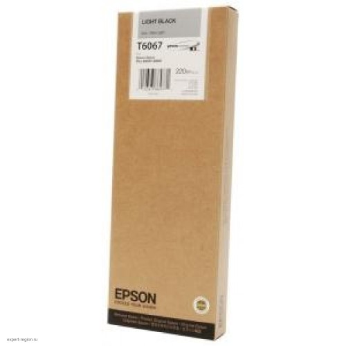 Картридж T606700 Epson Stylus Pro 4880 Light Black 220мл