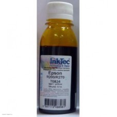 Чернила Epson R270, E0010 (InkTec) T0824, Yellow, 0,1л