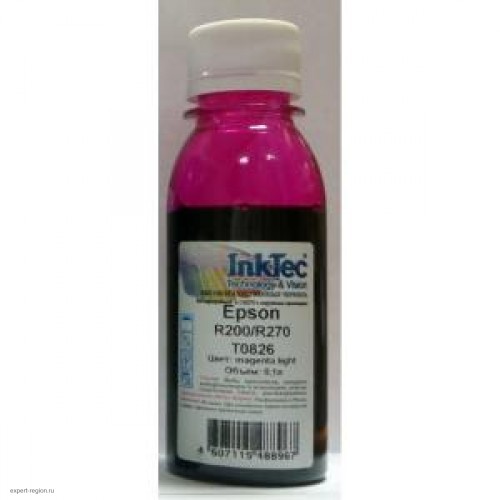 Чернила Epson R270, E0010 (InkTec) T0826, ML , 0,1л