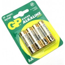 Батарейки алкалиновые GP Super Alkaline 15A LR6 (AA)