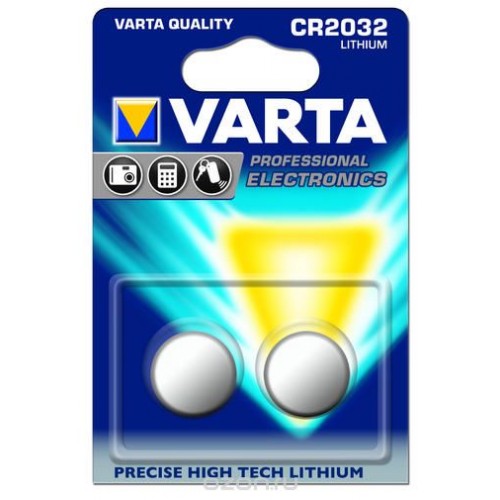 Батарейки литиевые Varta CR2032, 3V 2 2шт.