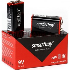 Батарейки солевые Smartbuy 6F22/1S (SBBZ-9V01S)