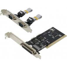 Контроллер PCI-Ex1 LPT (1-внешн.) + COM (2-внутр.), Orient XWT-PE2SLP, OEM