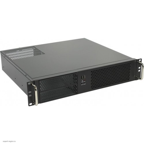 Корпус серверный Procase EM238-B-0 Server Case mATX 2U Rack, Black