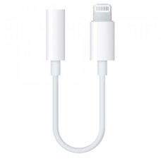 Переходник APPLE MMX62ZM/A white Jack 3.5мм (m) - Lightning для Apple iPhone 7