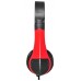 Наушники с микрофоном Oklick HS-M150 black/red (NO-003N)