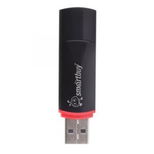 Накопитель USB 2.0 Flash Drive 16Gb Smartbuy Crown Black (SB16GBCRW-K)
