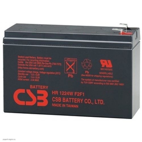 Аккумулятор 12V  5.5Ah CSB HR1224W