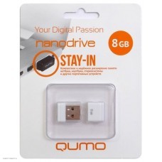 Накопитель USB 2.0 Flash Drive 8Gb Qumo Nano 