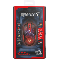 Мышь Defender Redragon LAVAWOLF (3500dpi), USB 