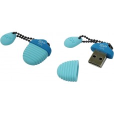 Накопитель USB 2.0 Flash Drive 32Gb Silicon Power Touch T30 blue (SP032GBUF2T30V1B)