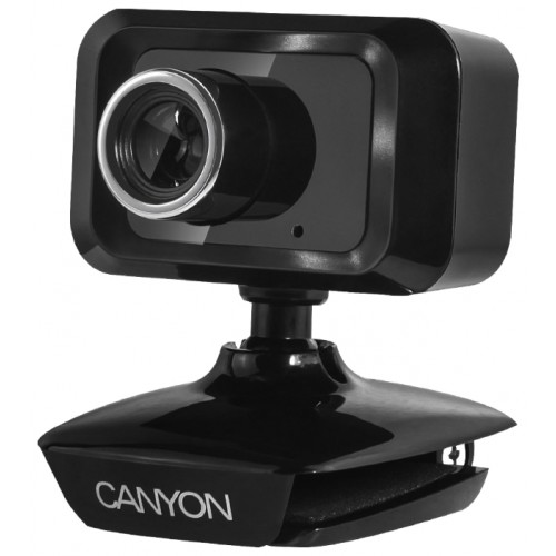 Web-камера Canyon CNE-CWC1 1.3MP, 1600x1200, микрофон, USB 2.0, черный