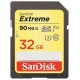 Карта памяти SD Card 32Gb SanDisk Extreme, Class 10 UHS-I U3 (SDSDXVE-032G-GNCIN)