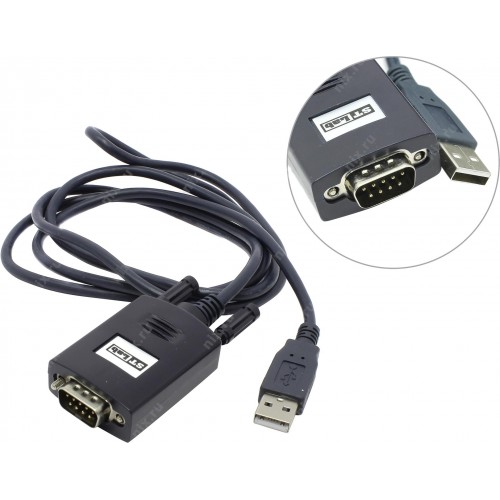Адаптер USB(Am) -> SERIAL(DB9m)  1,5м STLab U-224 USB-COM