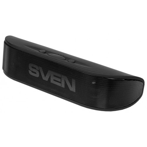 Мобильная акустическая система Sven PS-70BL, 2x3W, USB, Bluetooth, черный (SV-014629)
