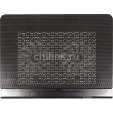 Охлаждающая подставка для ноутбука Buro BU-LCP170-B214 black 17