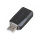Звуковая карта ORIENT AU-01(N) 2.0 USB, 44.1dB,16bit, Вход:(1xJack3.5, ) Выход:(1xАналог) OEM