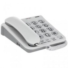 Проводной телефон teXet TX-262, светло-серый