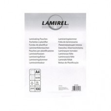Плёнка глянцевая А4 75 mk Lamirel LA-78656(01) (100шт.) для ламинирования