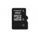 Карта памяти microSD Card 8Gb Kingston Class4 HC (SDC4/8GBSP)