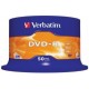 Диск DVD-R Verbatim 4,7Gb 16x, 50шт, Cake Box (43548)