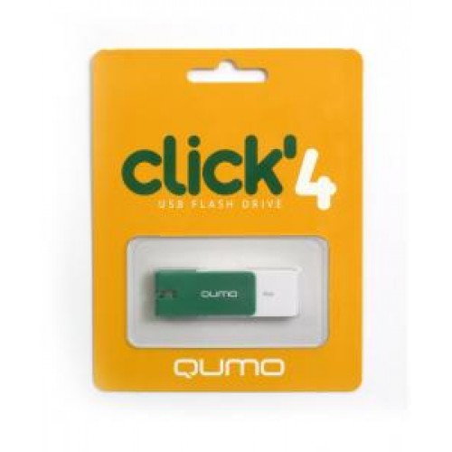 Накопитель USB 2.0 Flash Drive 4Gb Qumo Click Jade