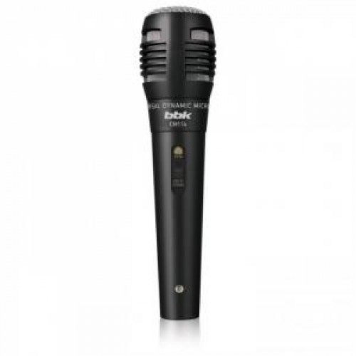 Микрофон для караоке BBK CM114 черный