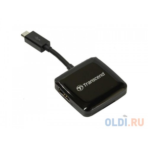 Устройство чтения/записи Transcend Portable Multi-card Р8 TS-RDP9K black USB2.0