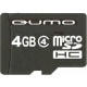 Карта памяти microSD Card 4Gb Qumo Class 4 + адаптер (QM4GMICSDHC4)