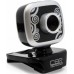 Web-камера CBR CW-835M Silver, универс. крепление, 4 линзы, микрофон