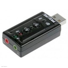 Звуковая карта C-Media CM108 TRUA71 2.0-ch, 7.1-ch virtual, USB