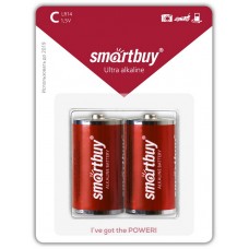 Батарейки алкалиновые Smartbuy LR14/2B (SBBA-C02B)