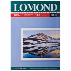 Бумага Lomond для струйной печати А3, 200 г/м2, 50 листов, глянцевая (0102024)