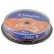 Диск DVD-R Verbatim 4,7Gb 16x, 10шт, Cake Box (43523)