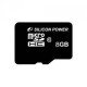 Карта памяти microSD Card 8Gb Silicon Power Class10 HC + SD адаптер (SP008GBSTH010V10-SP)