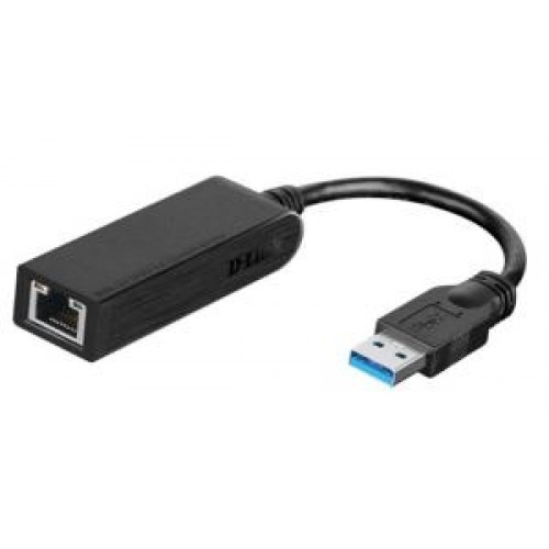 Концентратор USB 3.0 HUB D-Link DUB-1312/A1A Ethernet Adapter RJ-45 Ethernet Port