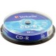 Диск CD-R Verbatim 700Mb 52x, 10шт. DataLife Cake Box (43437)