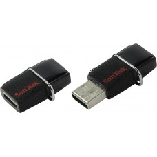 Накопитель USB 3.0 Flash Drive 16Gb Sandisk Ultra Dual black (SDDD2-016G-GAM46)