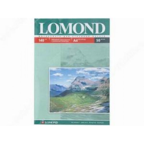 Бумага Lomond для струйной печати А4, 140 г/м2, 50 листов, глянцевая (0102008/0102054)