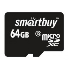 Карта памяти microSD Card64Gb Smart Buy Class10 XC (SB64GbSDCL10-01)