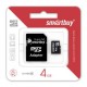 Карта памяти microSD Card 4Gb Smartbuy Class10 HC + адаптер SD (SB4GBSDCL10-01)