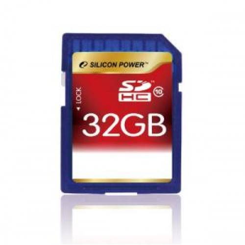 Карта памяти SecureDigital Card 32Gb Silicon Power