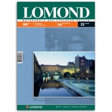 Бумага Lomond для струйной печати А4, 160 г/м2, 25 листов, матовая (0102031)