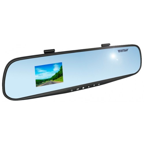 Автомобильный видеорегистратор Artway AV-610 (HD/2.4/зеркало)